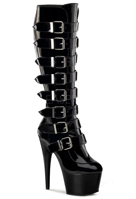 Botas Fivelas - Negro