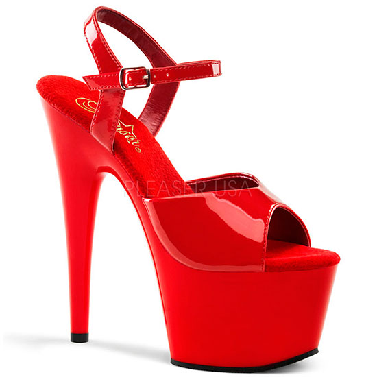 Pump Sandals - Red 