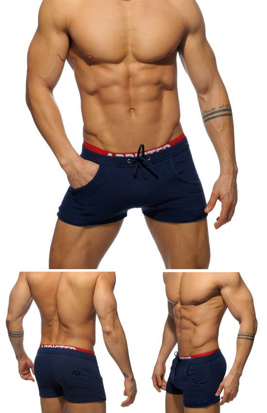 Shorts Deportivos - Azul Oscuro