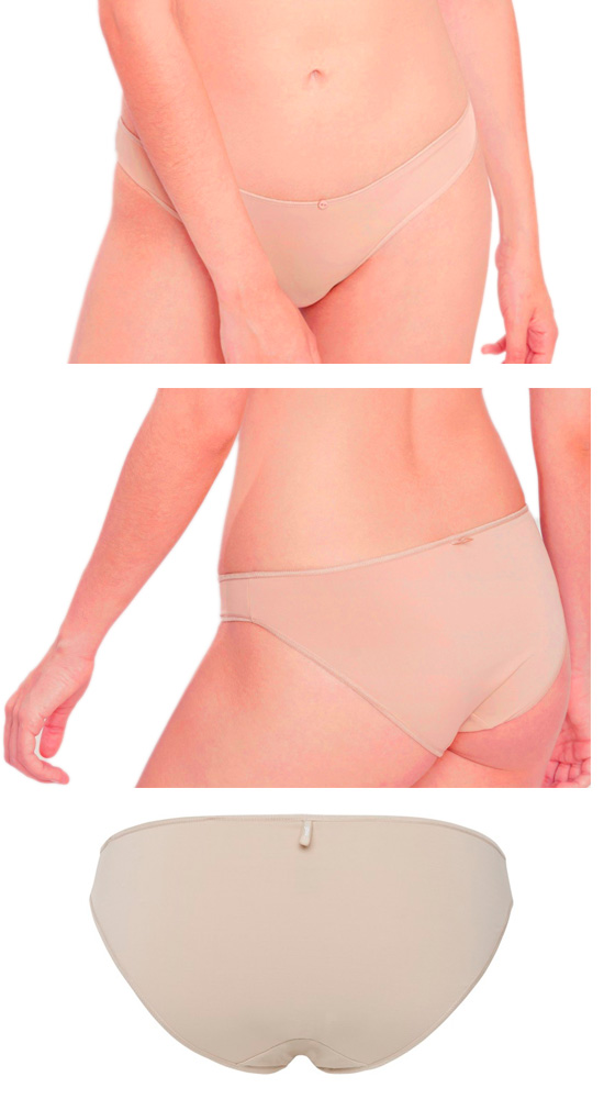 Pack 2 Bragas Básicas - Beige