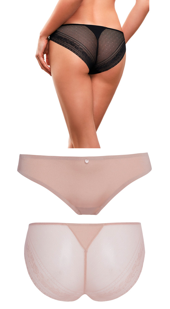 Cueca Invisível/Pack 2 - Bege