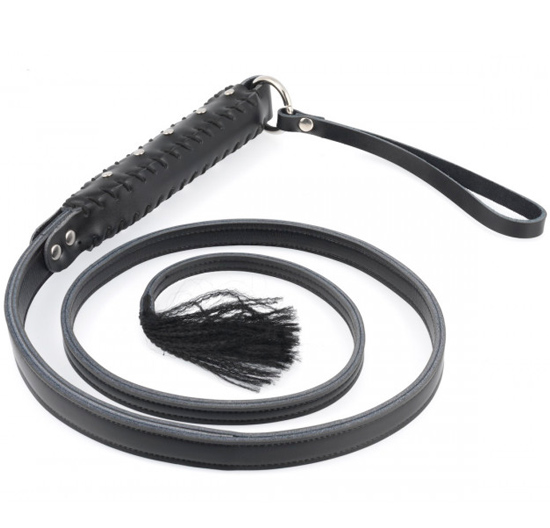Chicote Comprido em Pele Vegana - 130cm