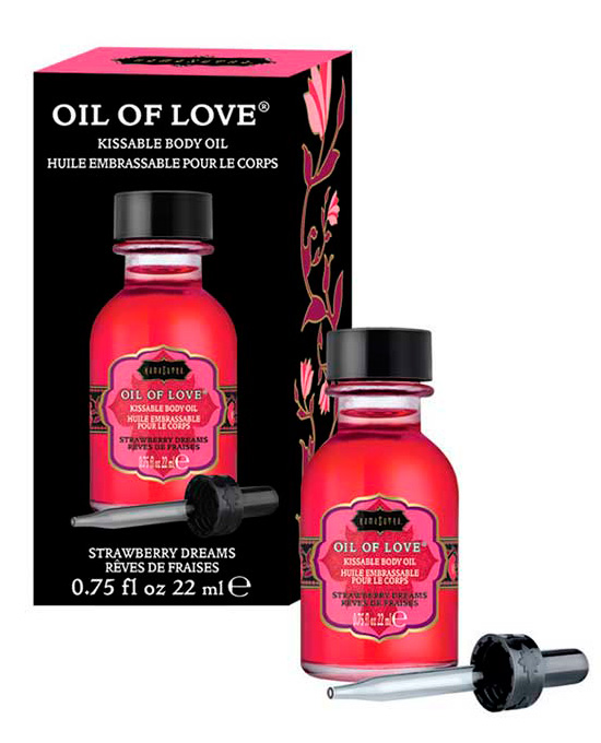 Óleo Preliminares Kamasutra® - Morango 22ml 