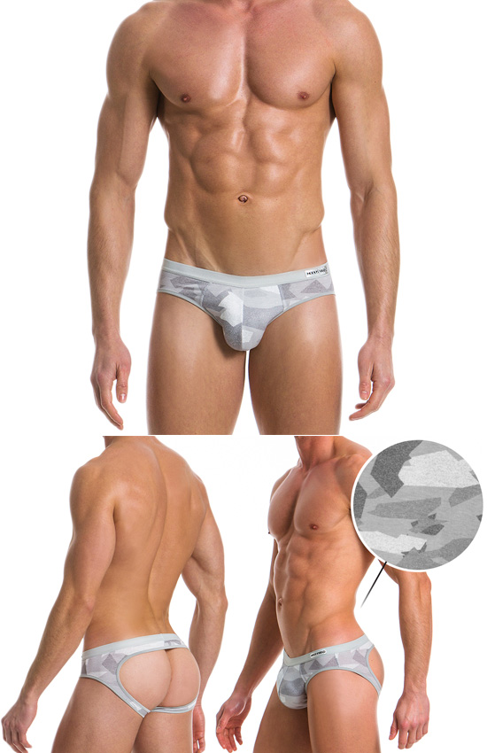 Jock Strap - Camuflagem Cinza