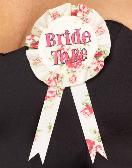 Vintage Bride Badge - Bride To Be