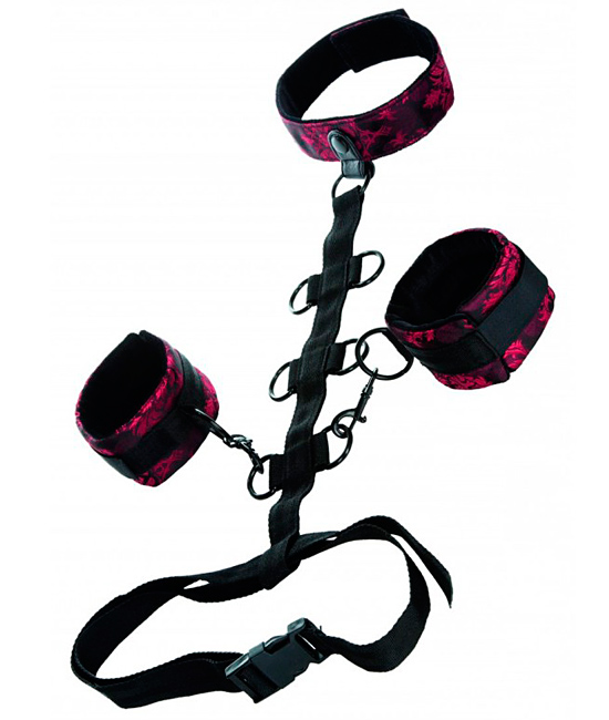 Conjunto de esposas y collar oriental