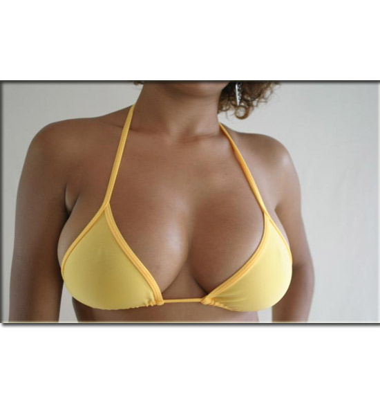 Top Bikini Brasileiro médio - Amarelo