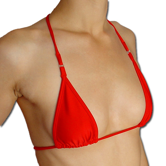 Brazilian micro bikini Top - Red
