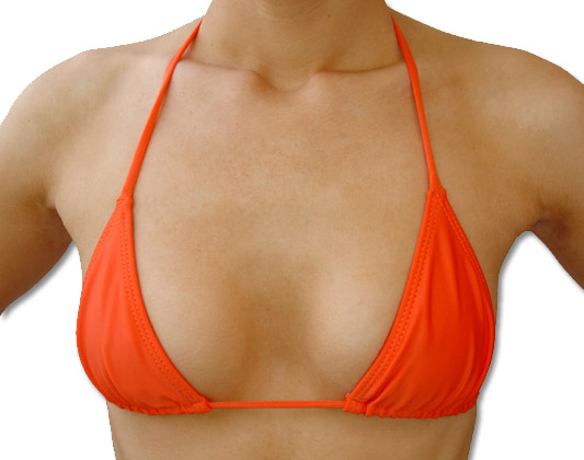 Brazilian bikini Top Orange - Small