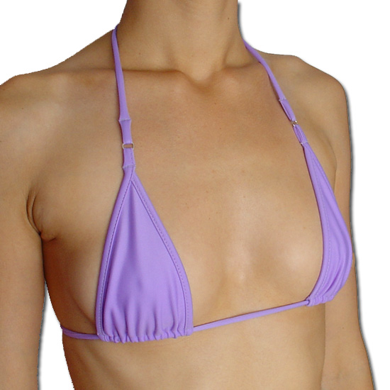 Brazilian micro bikini Top - Lilac