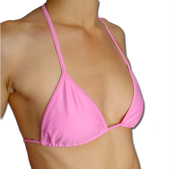 Top Bikini Brasileiro médio - Rosa claro