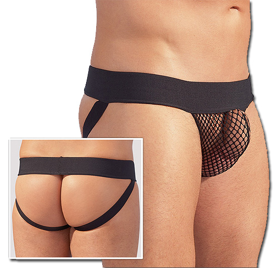 Tanga Deportiva de Rejilla - Negro